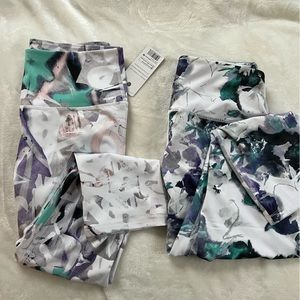 Apana capri patterned leggings